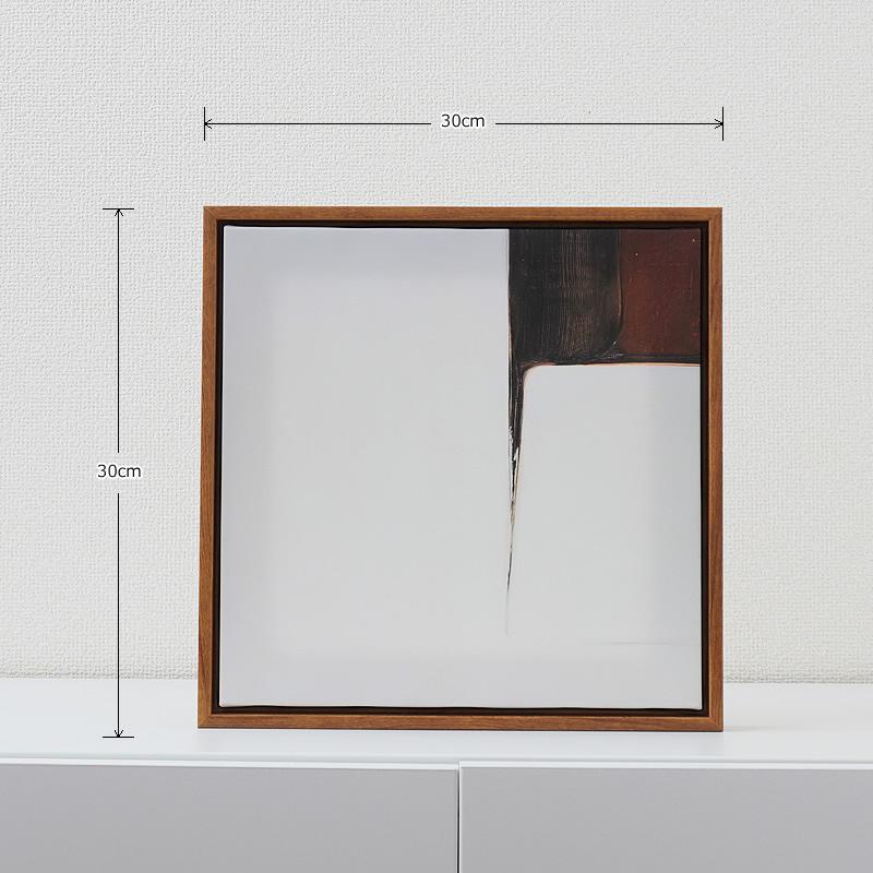 アートポスター フレーム付き ポスター 北欧 30×30cm アートパネル