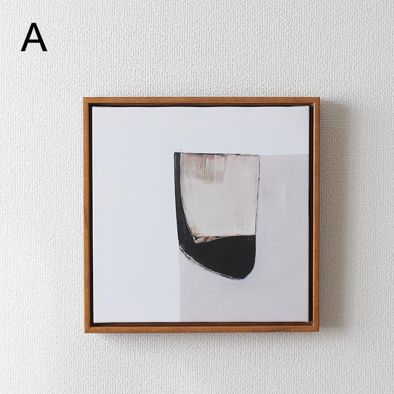アートポスター フレーム付き ポスター 北欧 30×30cm アートパネル