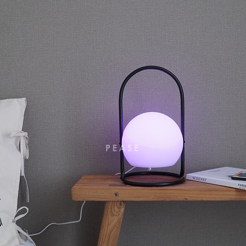 ハンドル付き ボールライト ランプ 16色 リモコン付き USB充電