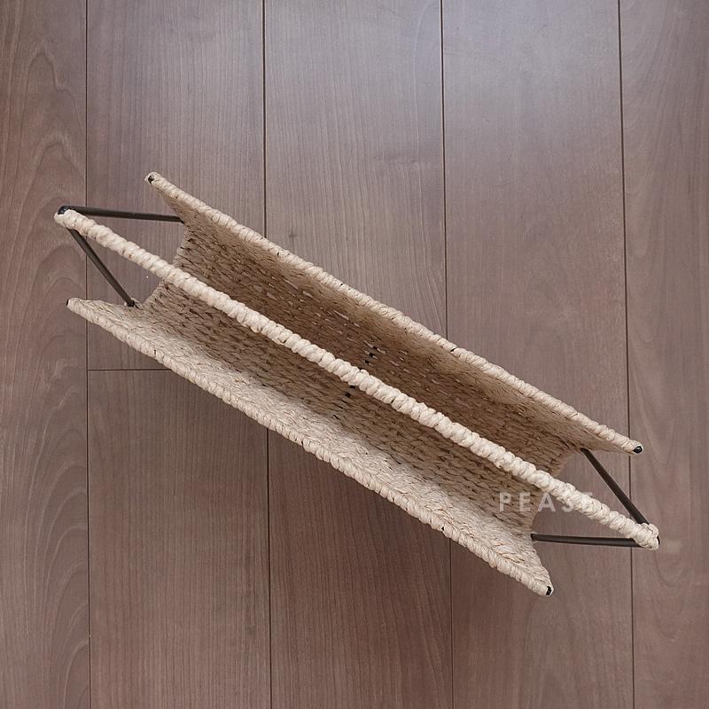 マガジンラック ペーパーコード 持ち運び 本立て 雑誌 新聞 収納