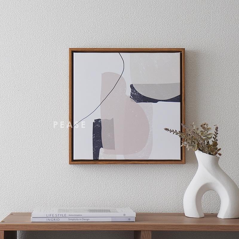 アートポスター フレーム付き 北欧 ポスター 30×30cm アートパネル