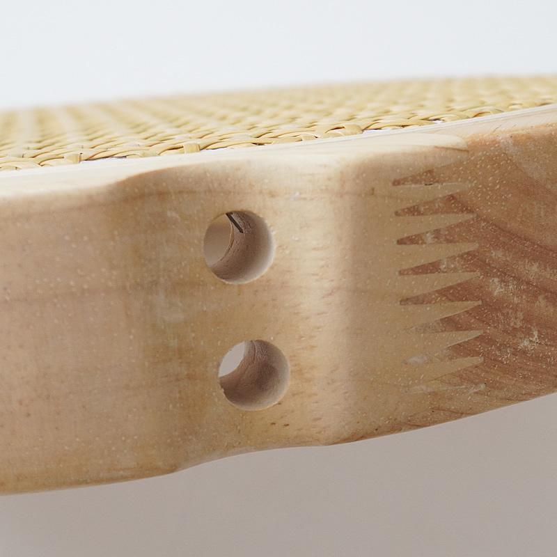 スツール ラタン 木製 北欧 ラウンド 椅子 チェア 籐 オブジェ サイド