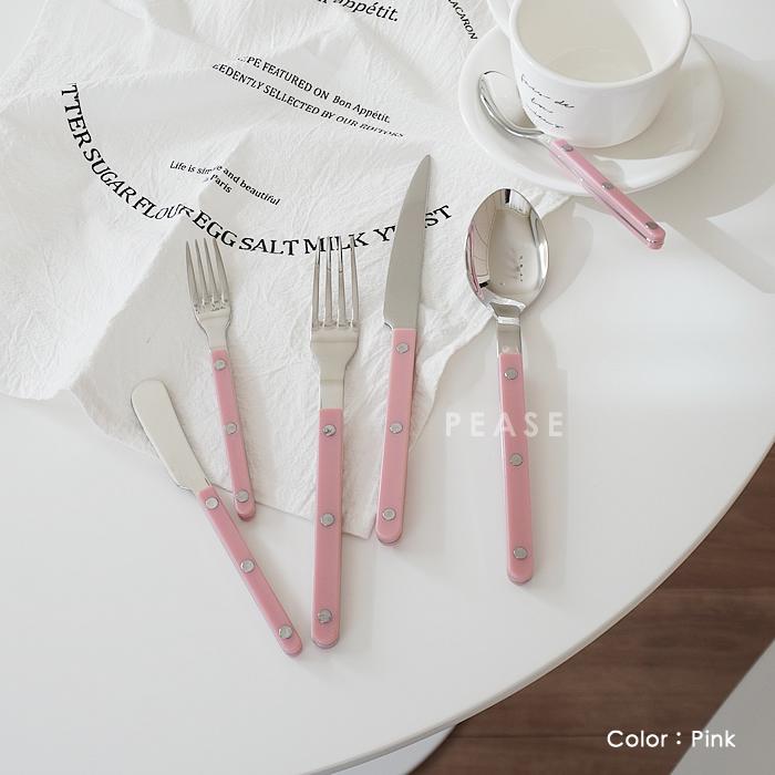 カトラリーセット ステンレス 6本セット おしゃれ かわいい スプーン