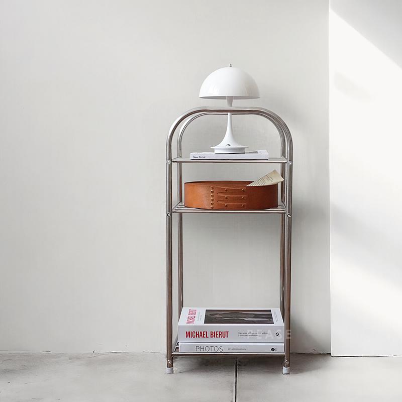 ステンレス ラック 棚 軽量 モジュール家具 オープンラック 組み立て式