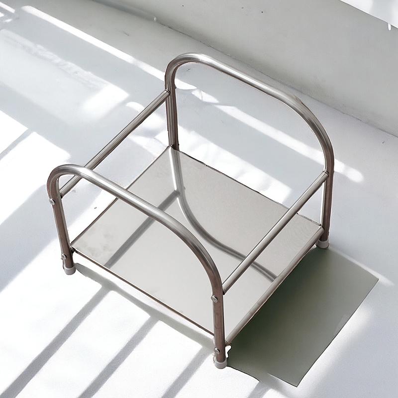 ステンレス ラック 棚 軽量 モジュール家具 オープンラック 組み立て式