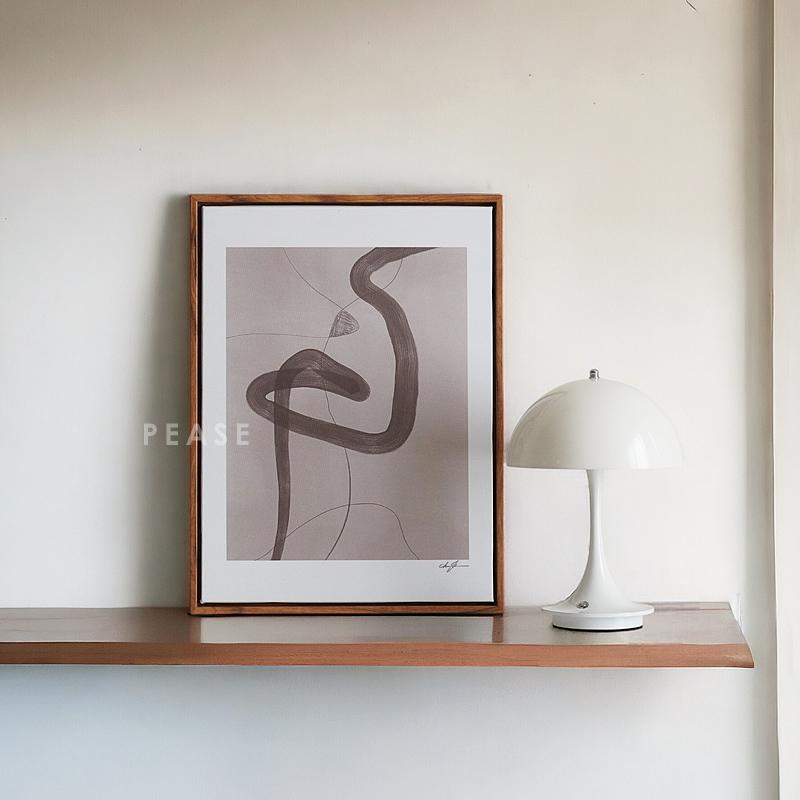 アートポスター フレーム付き 北欧 ポスター アートパネル 抽象