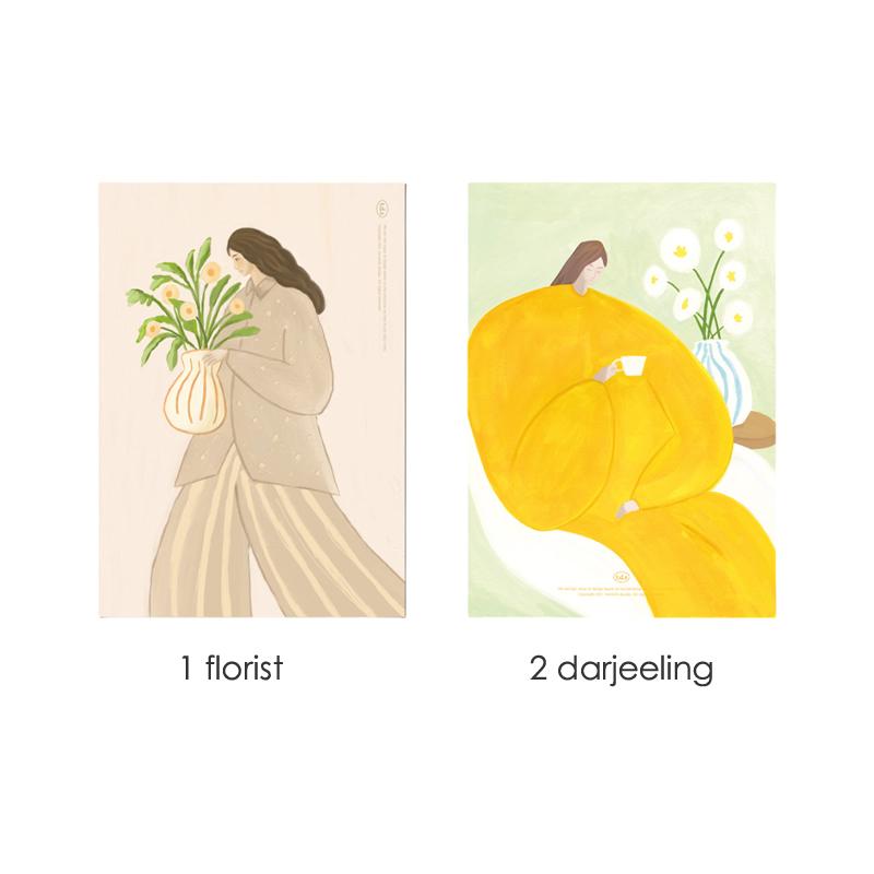 t.d.s ポスター A2サイズ アートポスター 北欧 韓国インテリア