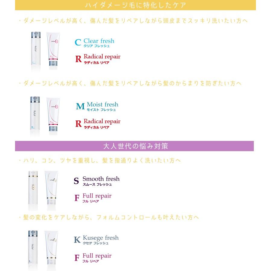 タマリス ラクレア オー シャンプー S スムースフレッシュ 2000ml 送料