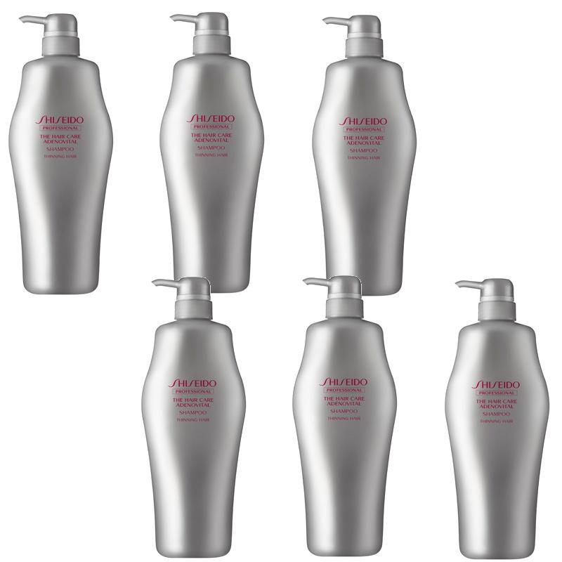 資生堂 ザ・ヘアケア アデノバイタル シャンプー 1000ml ×6点仕掛ける コスメ、美容、ヘアケア-ヘアケア