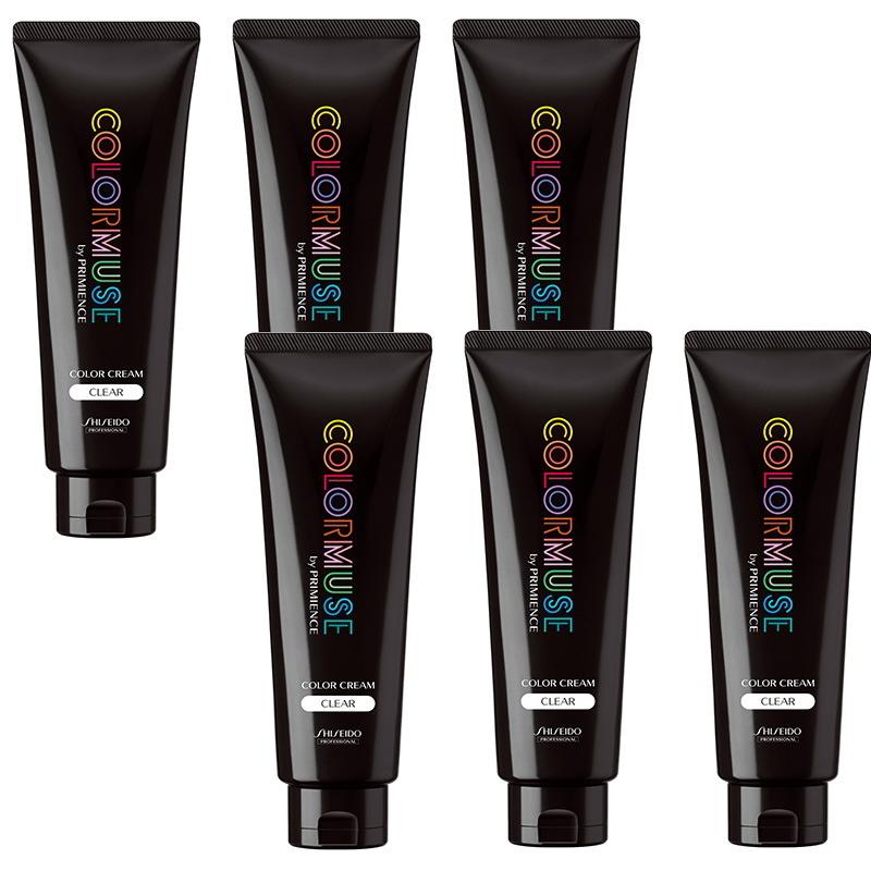 資生堂 カラーミューズ バイ プリミエンス カラークリーム クリア 240g ×6点セット 資生堂 カラーミューズ バイ プリミエンス カラークリーム クリア 240g