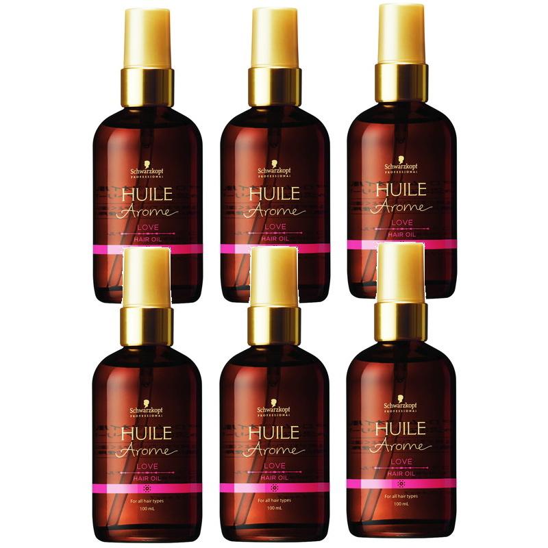シュワルツコフ ユイルアローム ヘアオイル ラブ 100ml ×6点セット