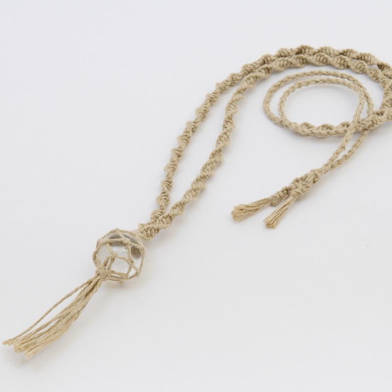 ホロンクリスタル ペンダント ホロンクリスタルペンダント手編み : PECHKA - 通販 - Yahoo!ショッピング