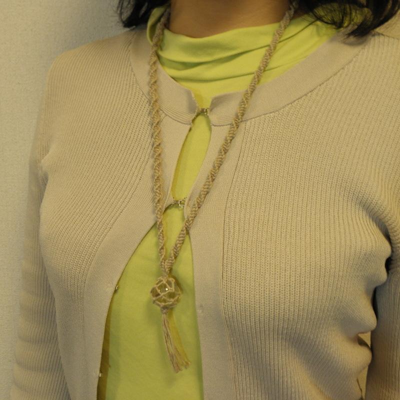 ホロンクリスタルペンダント手編み : PECHKA - 通販 - Yahoo!ショッピング