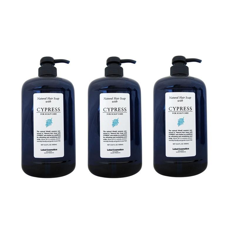 ルベル ナチュラルヘアソープ サイプレス CY [1000ml] ×3点セット ルベル ナチュラルヘアソープ サイプレス CY 1000ml ×3点セット