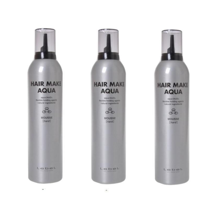 ヘアメイクアクア ハードムース 4本セット ルベル ヘアメイクアクア ムース ハード (170g)×3本セット : PECHKA