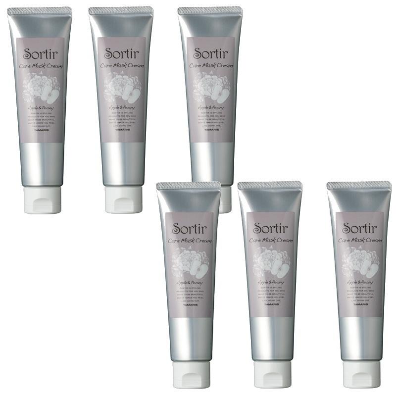 タマリス ソルティール ケアマスク クリーム アップル&ピオニー 80g 【6本セット】 タマリス ソルティール ケアマスク クリーム アップル&ピオニー 80g 6