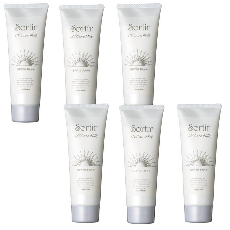 タマリス ソルティール UVケアミルク 80g 【6個セット】 タマリス ソルティール UVケアミルク 80g 6個セット : PECHKA - 通販