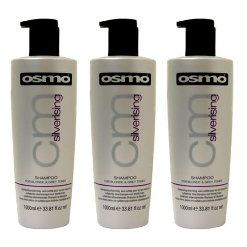 アレス　osmo(オスモ) カラーミッション シルバライジング シャンプー 1000ml（3点セット） アレス osmo(オスモ) カラーミッション シルバライジング シャンプー