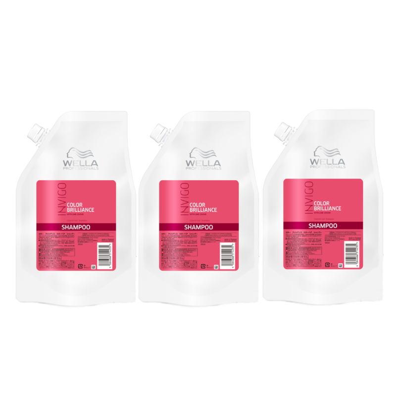 ウエラ インヴィゴ INVIGO カラーブリリアンス カラーヘア シャンプー 940mlリフィル 【3本セット】 ウエラ インヴィゴ INVIGO カラーブリリアンス カラーヘア シャンプー