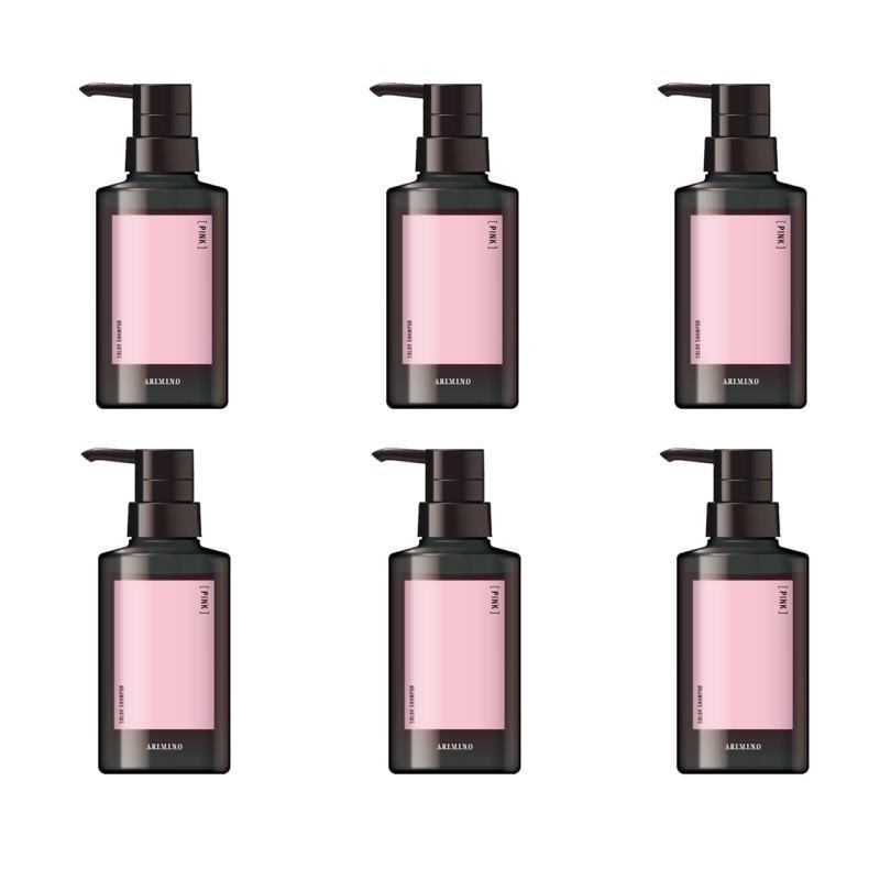 アリミノ アジアンカラー フェス カラーシャンプー ピンク 280ml 6点