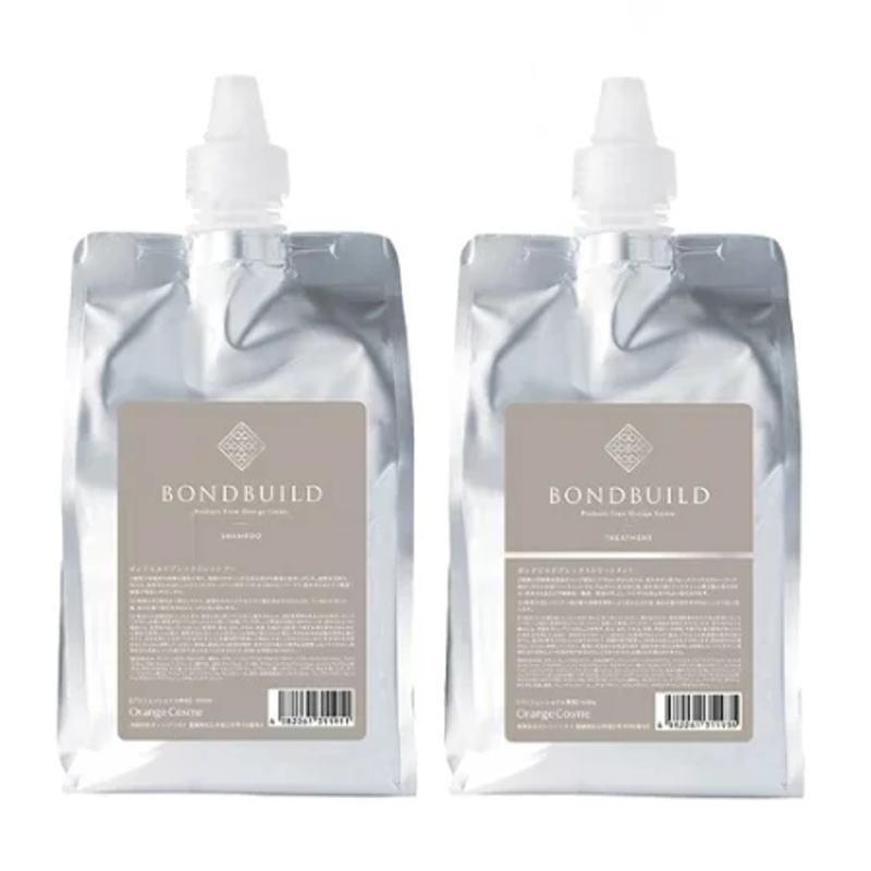オレンジコスメ  ボンドビルド　プレックス　シャンプー(1000ml) トリートメント(1000g)リフィルセット オレンジコスメ ボンドビルド プレックス シャンプー(1000ml