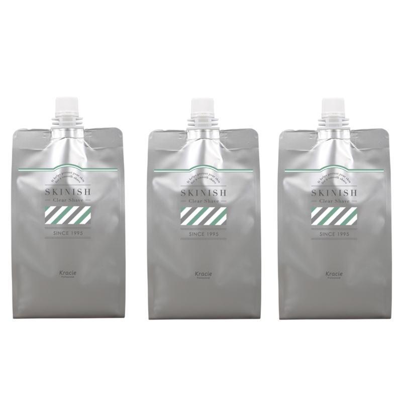 クラシエ スキニッシュ クリアシェーブ 1000ml 【3個セット】 クラシエ スキニッシュ クリアシェーブ 1000ml 3個セット : PECHKA