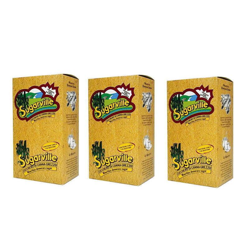 TOSCHI　(トスキ)　シュガーヴィッレ　(きび砂糖、小袋約4g) 　750g ×3点セット TOSCHI（トスキ） シュガーヴィッレ (きび砂糖、小袋約4g) 750g ×3点