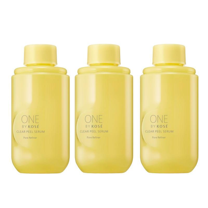 KOSE(コーセー) ONE BY KOSE クリアピール セラム 120ml（3点セット） KOSE(コーセー) ONE BY KOSE クリアピール セラム 120ml 詰替用（3点