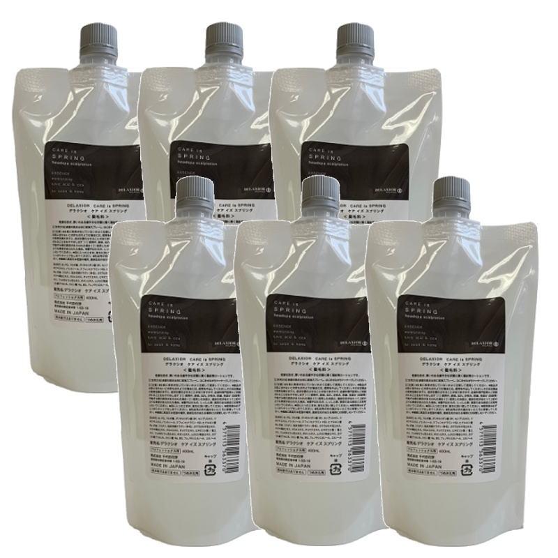 千代田化学 デラクシオ ケアイズ　スプリング　400mlリフィル×6点セット 千代田化学 デラクシオ ケアイズ スプリング 400mlリフィル×6点セット