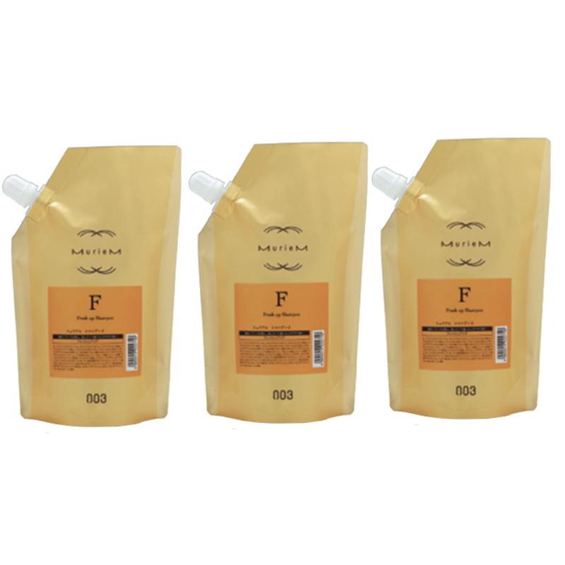 ナンバースリー　ミュリアム　ゴールド　　シャンプーF 500ml (詰め替え用)  ×3点セット ナンバースリー ミュリアム ゴールド シャンプーF 500ml (詰め替え用