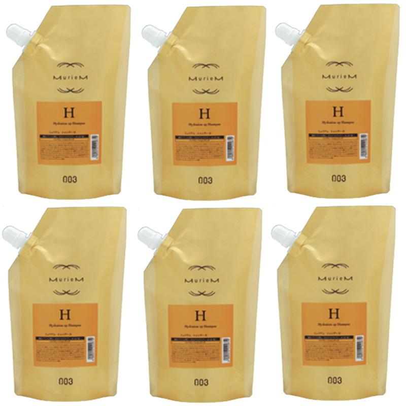 ナンバースリー ミュリアム ゴールド  シャンプーH 500ml (詰め替え用)  ×6点セット