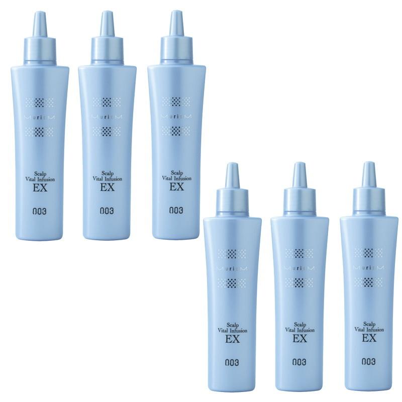 ナンバースリー ミュリアム クリスタル 薬用 スカルプ バイタルインフュージョン EX 120ml ×6点セット