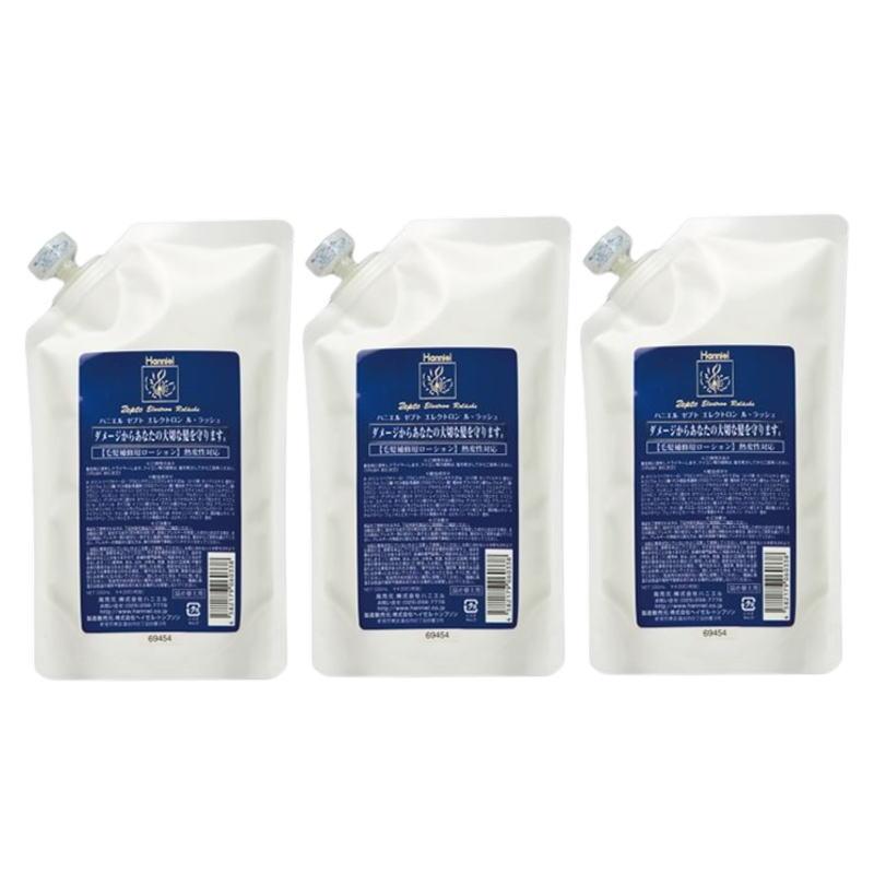 新品ハニエル ゼプトエレクトロン ルラッシュ 詰め替え用 500ml　3個セット 新品ハニエル ゼプトエレクトロン ルラッシュ 詰め替え用 500ml 3個