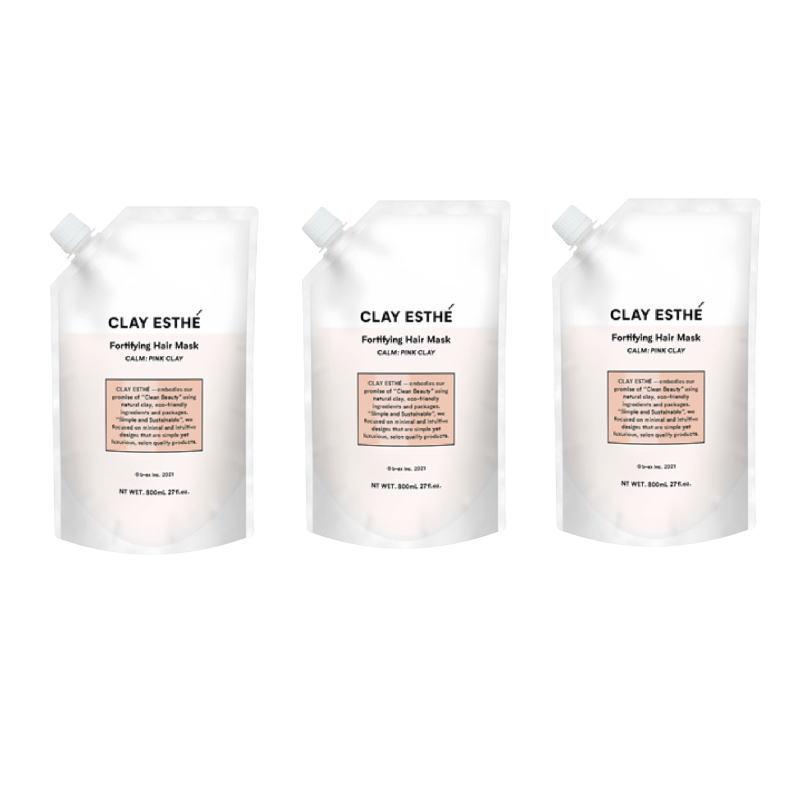 b-ex クレイエステ フォーティファイングヘアマスク ピンククレイ