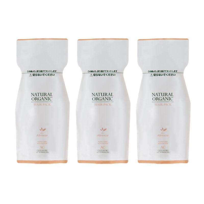 アブリーゼ ナチュラルオーガニックシャンプー＆ヘアパックAC リフィル3セット アブリーゼ ナチュラルオーガニックシャンプー＆ヘアパックAC リフィル