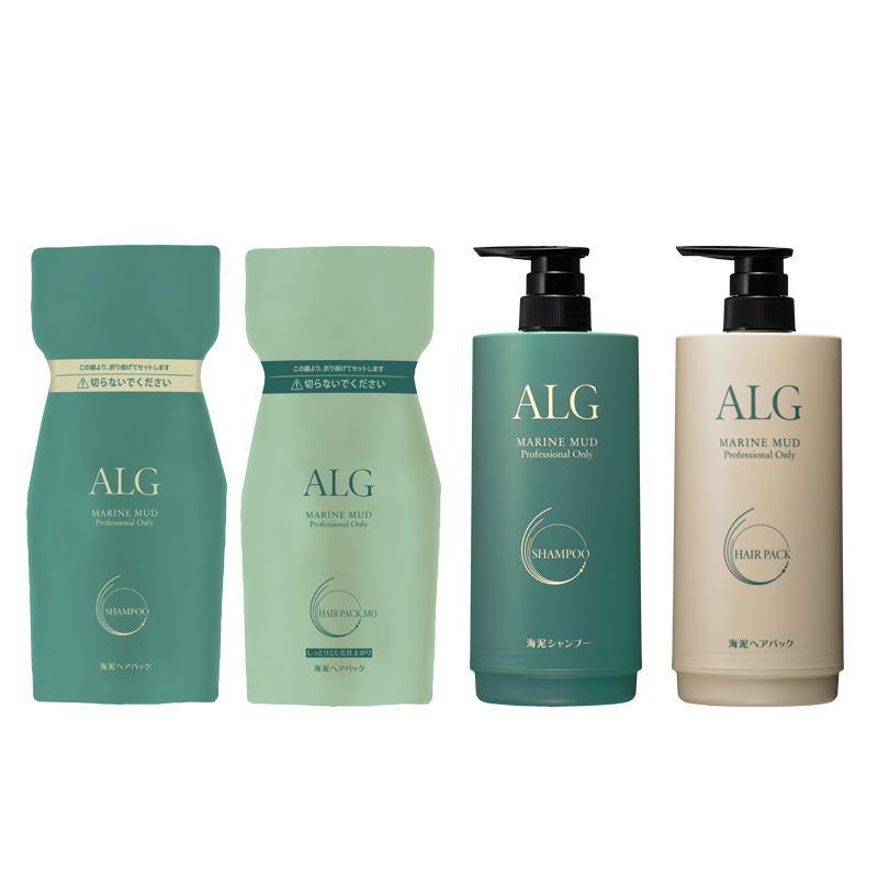 アルグ シャンプー＆ヘアパック リフィル MO 3セット ALG しっとり