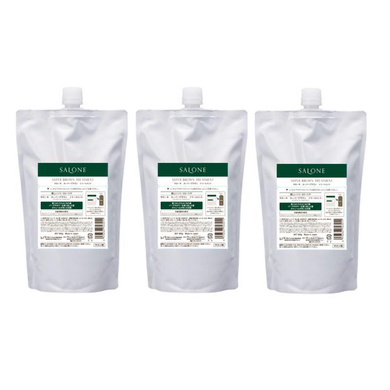 パシフィックプロダクツ サローネ スーパーブラウン トリートメント 800g 3個セット トリートメント ヘアトリートメント パシフィックプロダクツ サローネ スーパーブラウン トリートメント