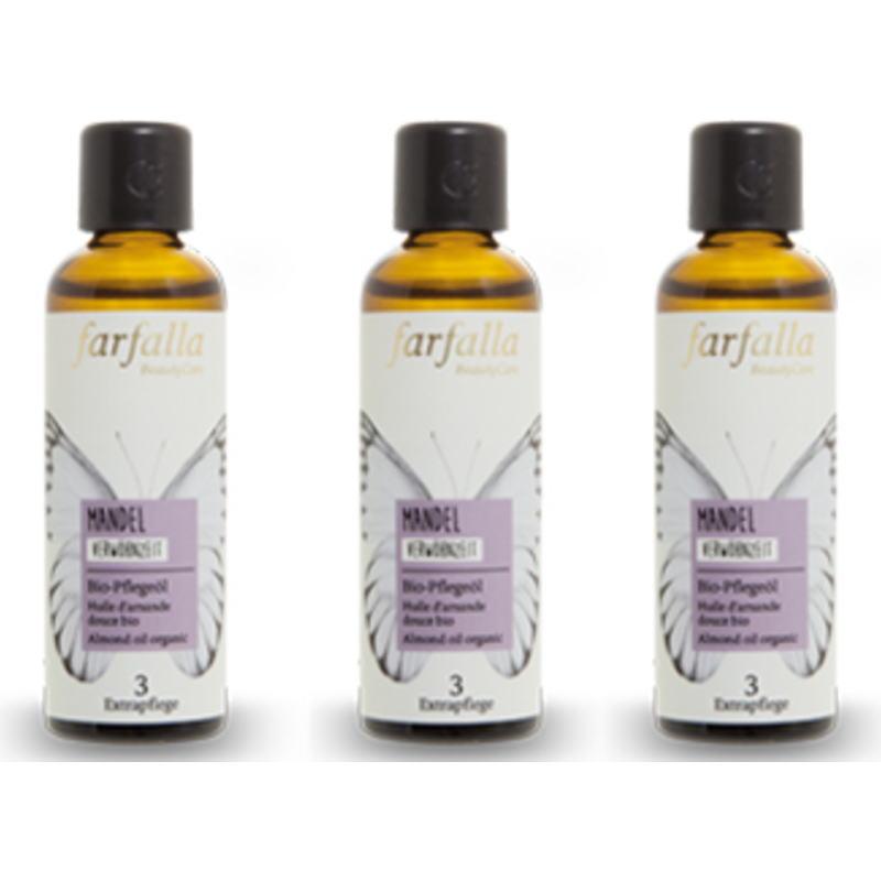 farfalla ファファラ　スイートアーモンドオイル＜BIO＞(75ml) ×3点セット farfalla ファファラ スイートアーモンドオイル＜BIO＞(75ml) ×3点