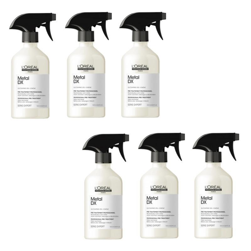 ロレアル プロフェッショナル  メタルDX　プレトリートメント　500ml  ×6点セット ロレアル プロフェッショナル メタルDX プレトリートメント 500ml ×6点