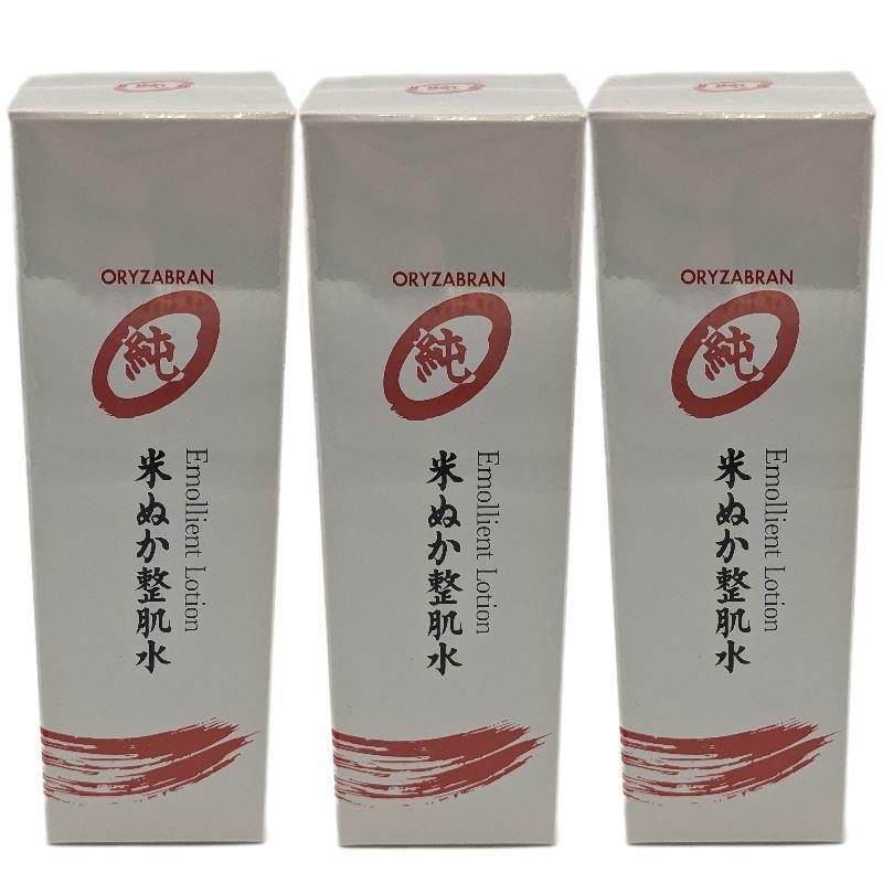 リアル オリザジュン 米ぬか整肌水 エモリエントローション 115ml×3点