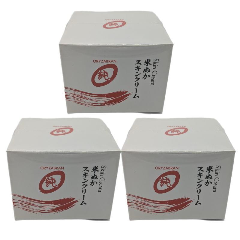 リアル オリザジュン 米ぬかスキンクリーム 185g×3点セット : PECHKA