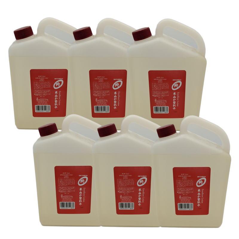 リアル オリザジュン 米ぬか整肌水 エモリエントローション 1000ml×6点セット リアル オリザジュン 米ぬか整肌水 エモリエントローション 1000ml×6点