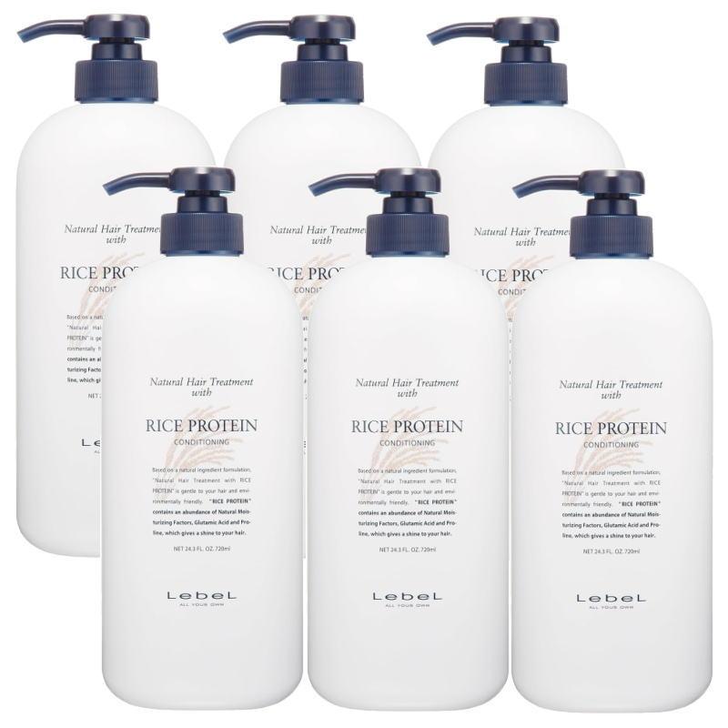 ルベル ナチュラル ヘア トリートメント ウィズ RP 720ml6個セット