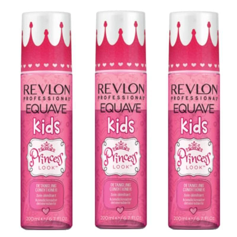 REVLON レブロン イクエイブ ディタングルコンディショナー キッズプリンセス 300ml【×3点セット】 REVLON レブロン イクエイブ ディタングルコンディショナー キッズ