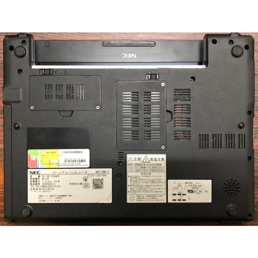 ジャンクpc Nec Versapro Pc Vk17hbbce Intel Core I7 2637m 1 70ghz 4gb N Pc006 Peco Ecworld 通販 Yahoo ショッピング