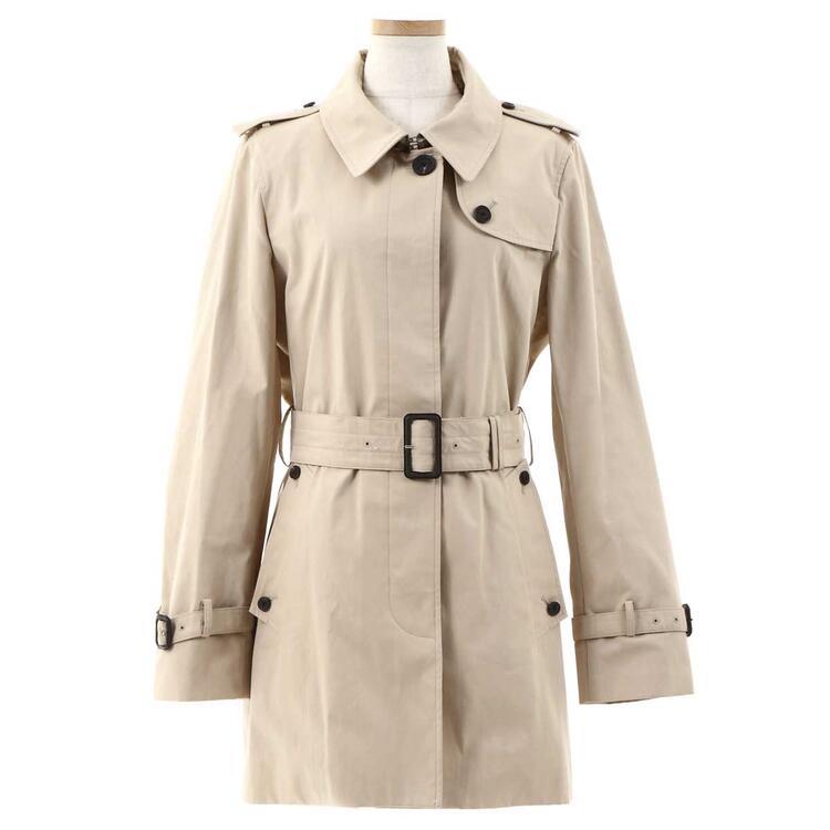 Aquascutum ベージュ トレンチコート サイズ36 美品 Aquascutum 【送料