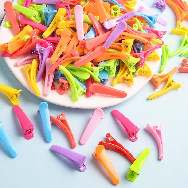 犬 ヘアピン パーツ 3.5cm  バレッタ プラスチック ランダムカラー２０個 素材 ヘアーアクセ ハンドメイド |  | 03