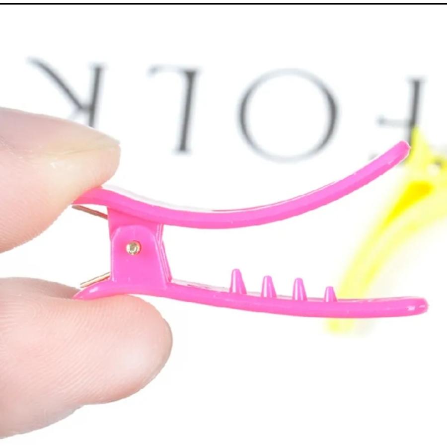 犬 ヘアピン パーツ 3.5cm  バレッタ プラスチック ランダムカラー２０個 素材 ヘアーアクセ ハンドメイド |  | 04