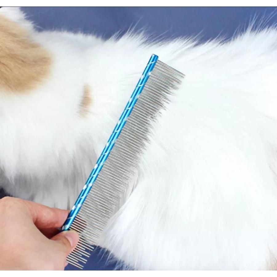 送料無料 長毛猫用 コーム 19ｃｍ 2カラー トリミング エキドチックロングヘアー スコテッシュフォールド ペルシャ メヌエット |  | 04