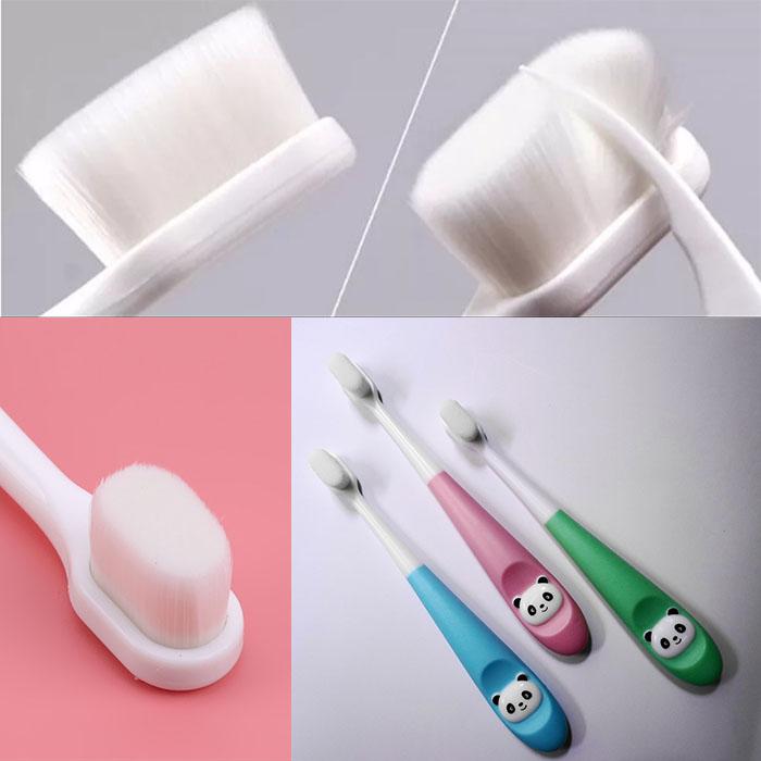 犬 猫 歯ブラシ 歯磨き 嫌がらない パンダ柄 ３本set 小型犬 おすすめ |  | 05